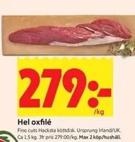 Hel oxfilé