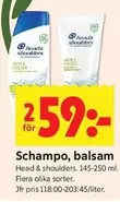 Head & Shoulders - Schampo, balsam