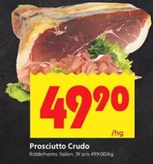 Ridderheims - Prosciutto Crudo