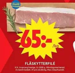 FLÄSKYTTERFILÉ