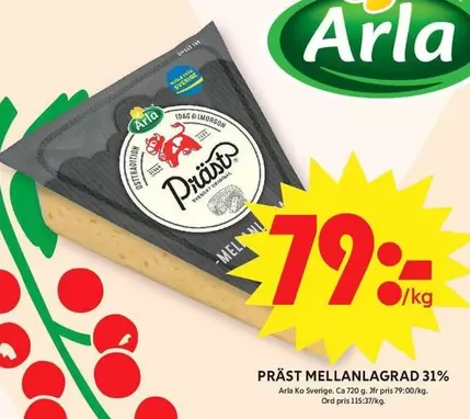 Arla - MELLANLAGRAD