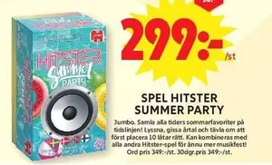 Mer - SPEL HITSTER SUMMER PARTY