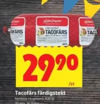 Tacofärs färdigstekt