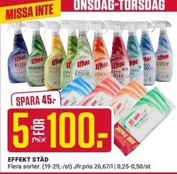 Effekt Städ