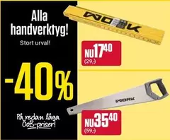 All handverktyg!