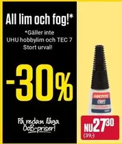 All lim och fog