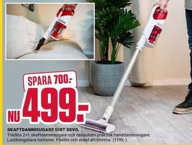 Skaftdammsugare