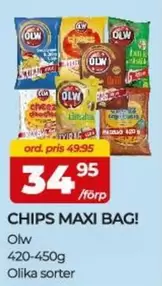 OLW - CHIPS MAXI BAG!