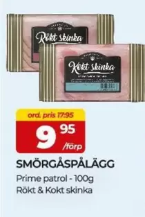 Prime - Rökt & Kokt skinka