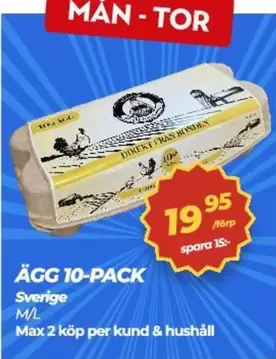 ÄGG 10-PACK