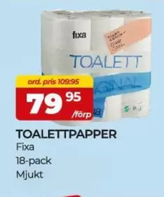 Fixa - TOALETTPAPPER