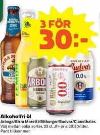 Alkoholfritt öl