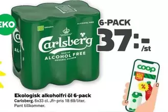 Carlsberg - Ekologisk alkoholfri öl