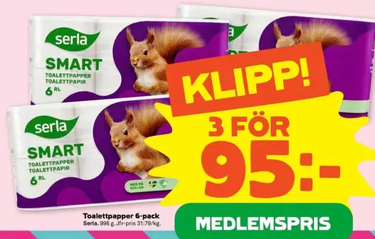 Serla - Toalettpapper