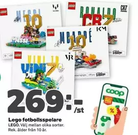 LEGO - Lego fotbollsspelare