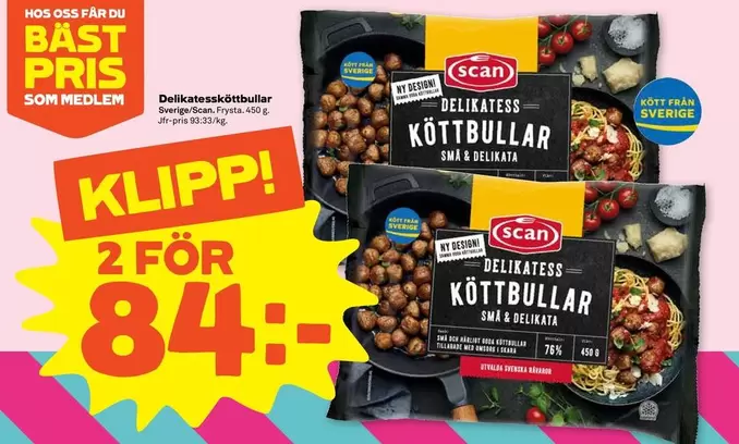 Scan - KÖTTBULLAR
