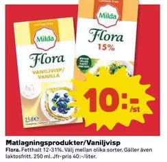 Milda - Flora Vaniljpvisp