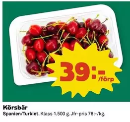 Körsbär