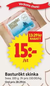 Svea - Basturökt skinka