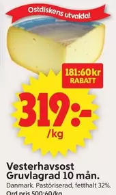 Vesterhavsost Gruvlagrad 10 mån.