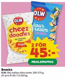 OLW - Cheez doodles