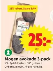 Mogen avokado