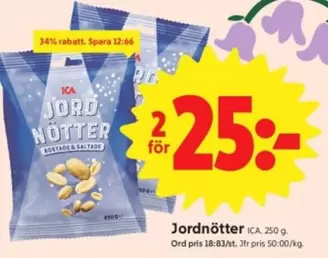 Jordnötter