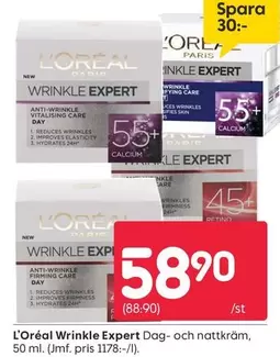 Wrinkle Expert Dag- och nattkräm