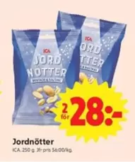 Jordnötter