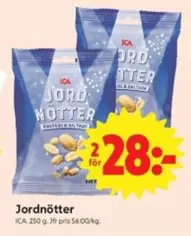 Jordnötter