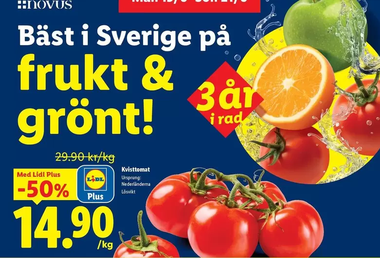 frukt & grönt