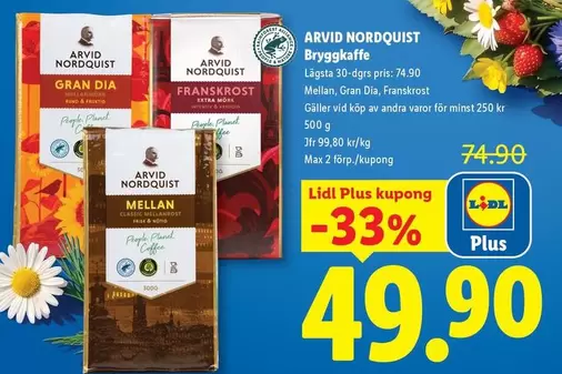 Arvid Nordquist - Bryggkaffe