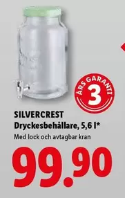 silvercrest - Dryckesbehållare