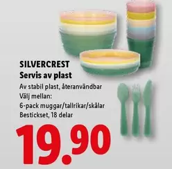 silvercrest - Servis av plast