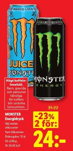 Monster - Energidryck
