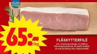 FLÄSKYTTERFILÉ