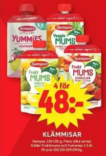 semper - Frukt MUMS & YUMMIES