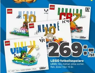 LEGO - fotbollsspelare
