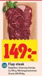 Flap steak