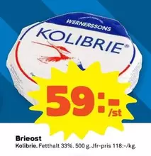 Wernerssons - Brieost Kolibrie