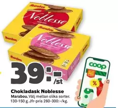 marabou - Chokoladask Noblesse
