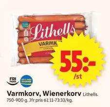 Lithells - Varmkorv, Wienerkorv