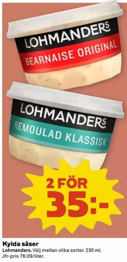 Lohmanders - Kyllda såser