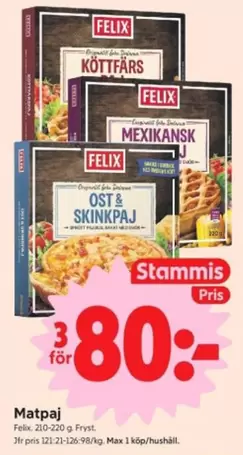 Felix - Matpaj