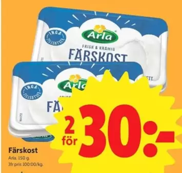 Arla - Färdkost