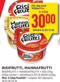 Risifrutti - RISIFRUTTI, MANNAFRUTTI