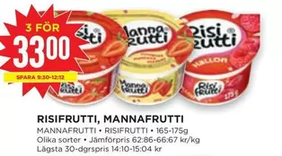 Risifrutti - RISIFRUTTI, MANNAFRUTTI