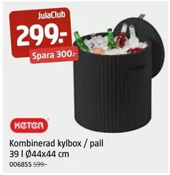 Kombinerad kylbox / pall