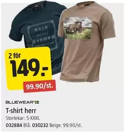 Bluewear - T-shirt herr
