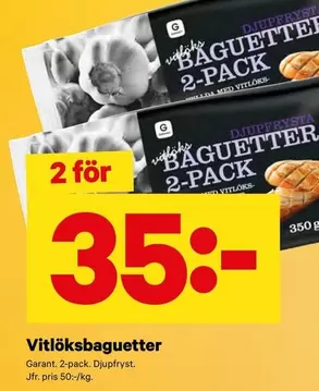 Garant - Vitlöksbaguetter